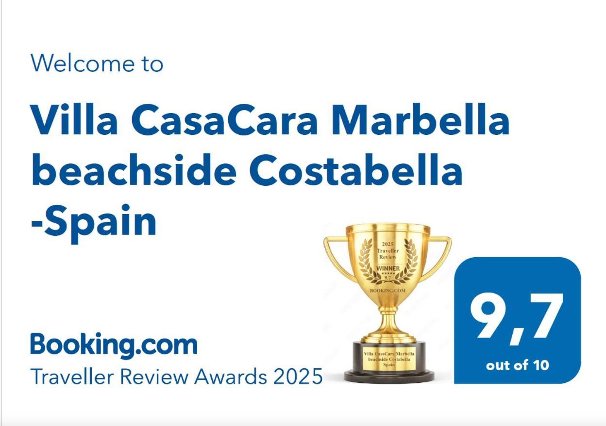 Villa Casacara Marbella Beachside Costabella -Spain Exterior photo